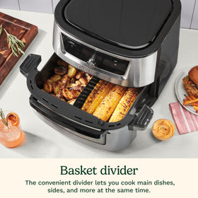 Cuisinart air fryer oven fries come out golden and crisp.