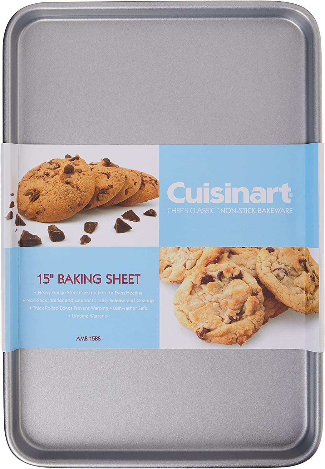 Cuisinart AMB-15BS silver finish suits modern kitchens and standard ovens