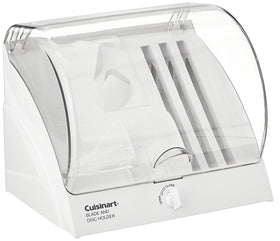 Cuisinart BDH-2 blade and disc holder on white finish showing organized blades for safe storage