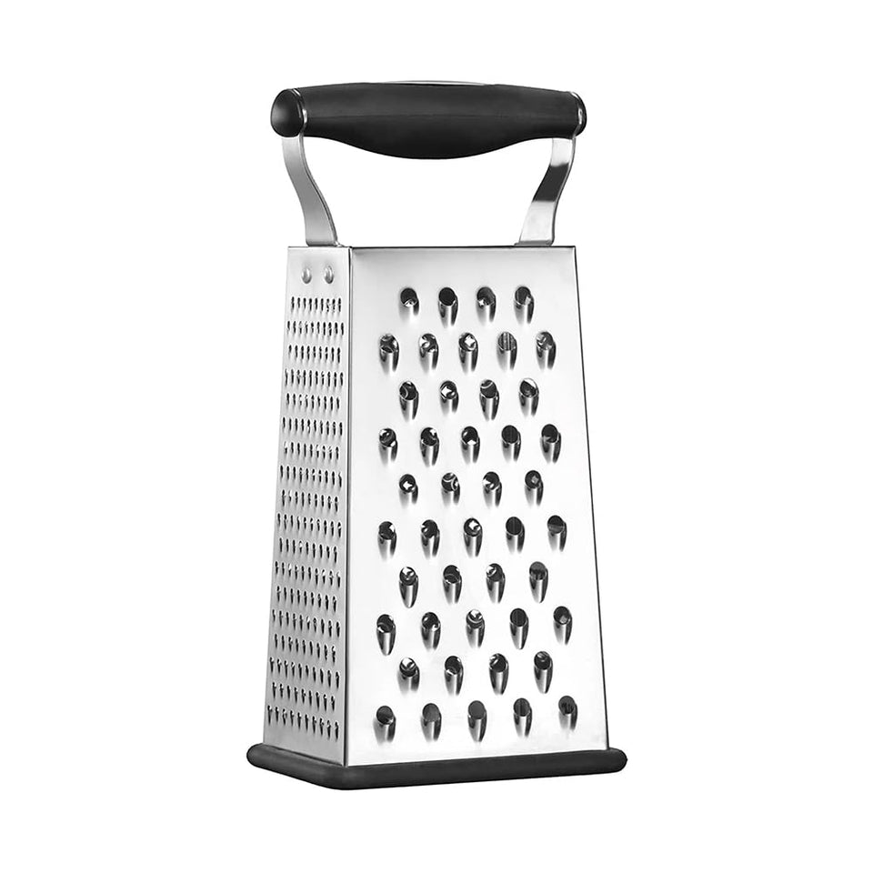 Cuisinart Boxed Grater with four sides in stainless steel for versatile prep