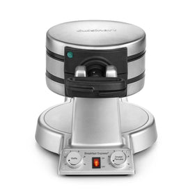 Cuisinart Breakfast Express browning controls with six settings for waffles and eggs.