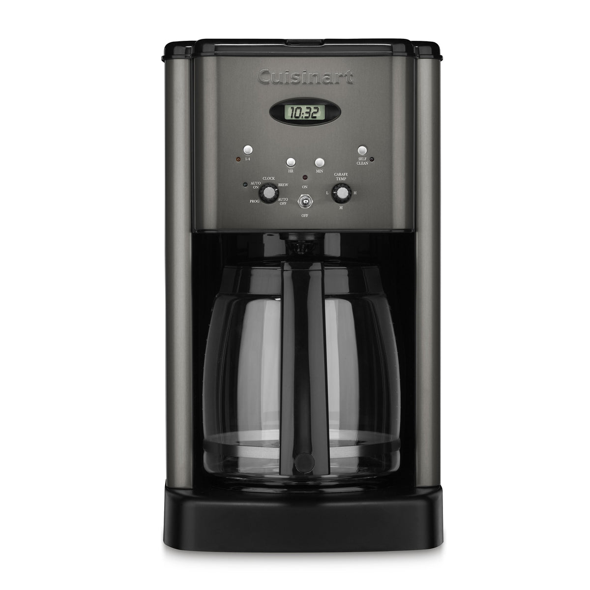 Cuisinart Brew Central with brushed metal finish adds modern kitchen style and durability.