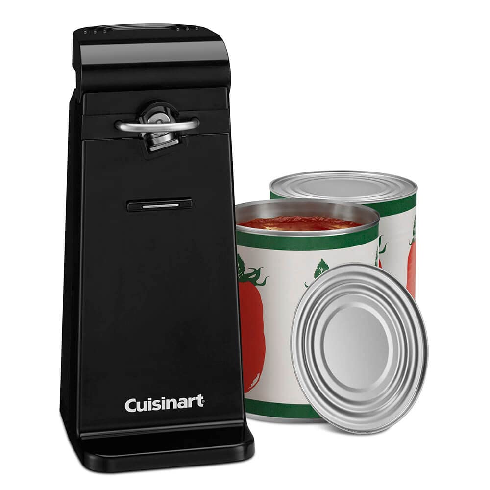 Cuisinart CCO-75 side-cut blade opens cans smoothly with minimal contact