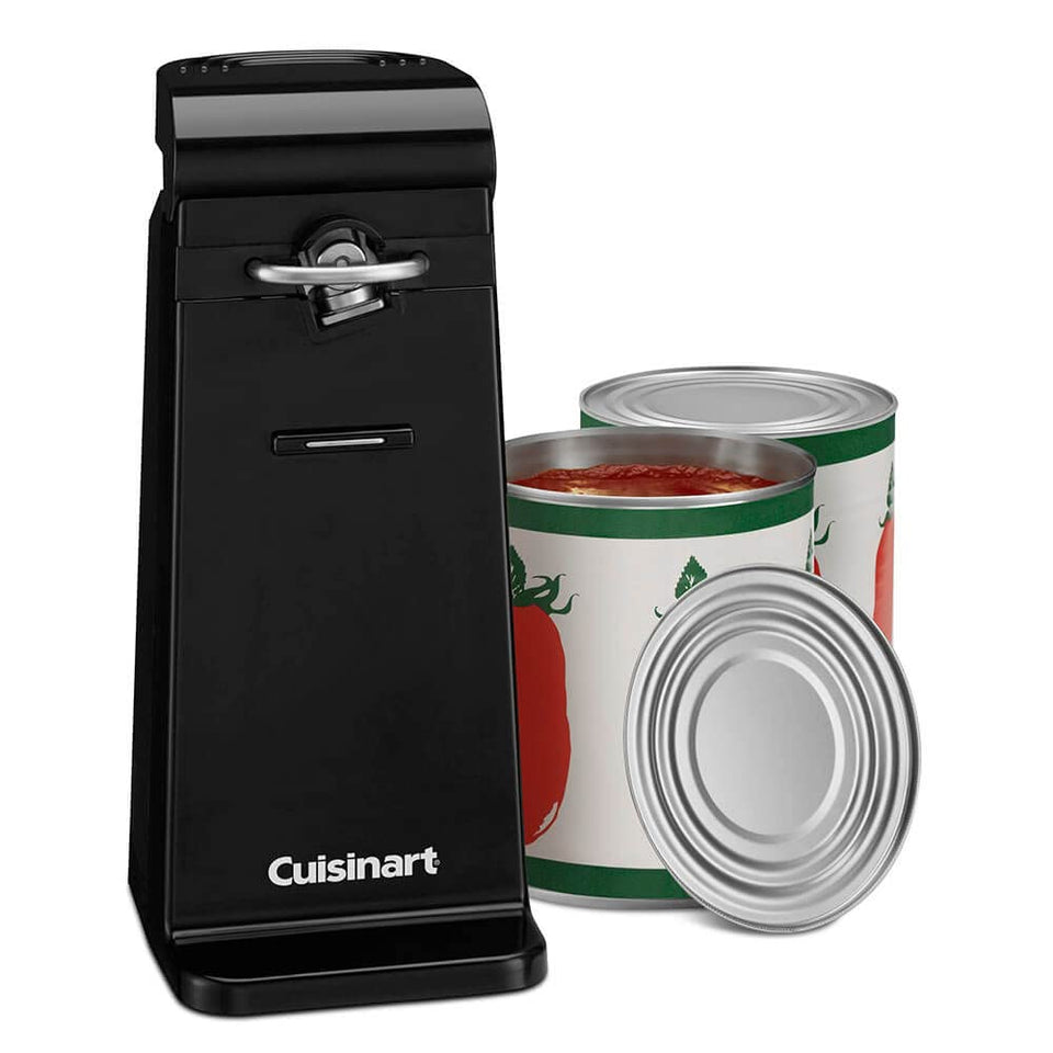 Cuisinart CCO-75 side-cut blade opens cans smoothly with minimal contact