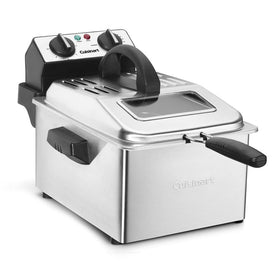 Cuisinart CDF-200P1 deep fryer basket with cool-touch handle for easy, safe frying