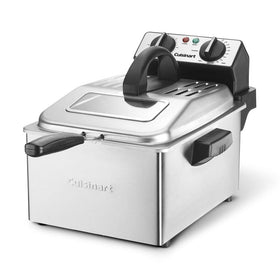 Cuisinart 1-gallon enamel-coated oil container with pouring spout for mess-free oil transfer