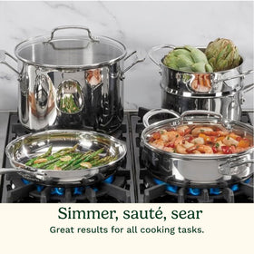 Cuisinart Chef’s Classic steamer insert for healthy veggies