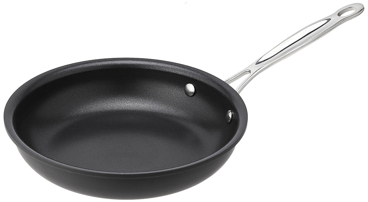 Cuisinart Chef's Classic 8-Inch Ceramic Open Skillet front view, versatile for eggs and sautéing