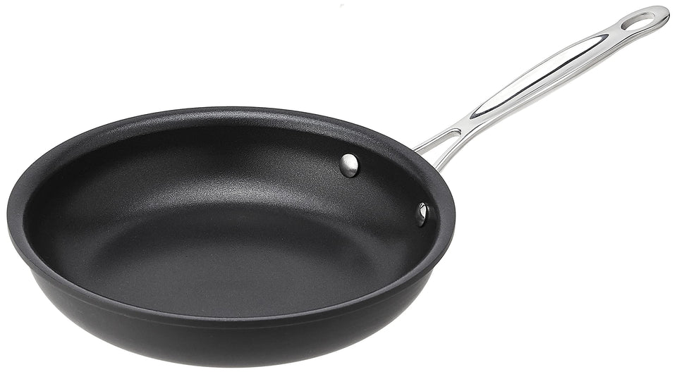 Cuisinart Chef's Classic 8-Inch Ceramic Open Skillet front view, versatile for eggs and sautéing