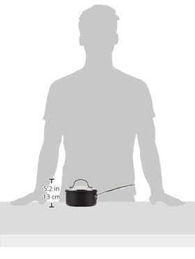 Cuisinart Chef's Classic saucepan lid with tempered glass provides visibility and drip-free pouring.