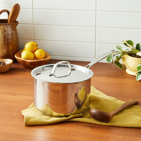 Cuisinart Chef's Classic stainless handle stays cool for comfortable cooking.