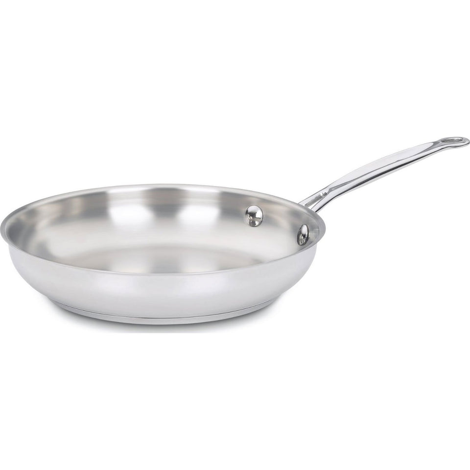 Cuisinart Chef's Classic Stainless 9-Inch Open Skillet for fast stovetop searing