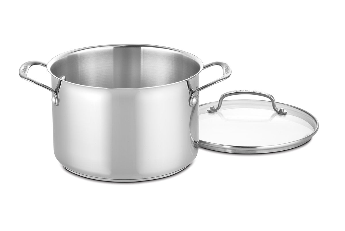 Cuisinart Chef's Classic steel 8-inch skillet for quick searing and even heating.