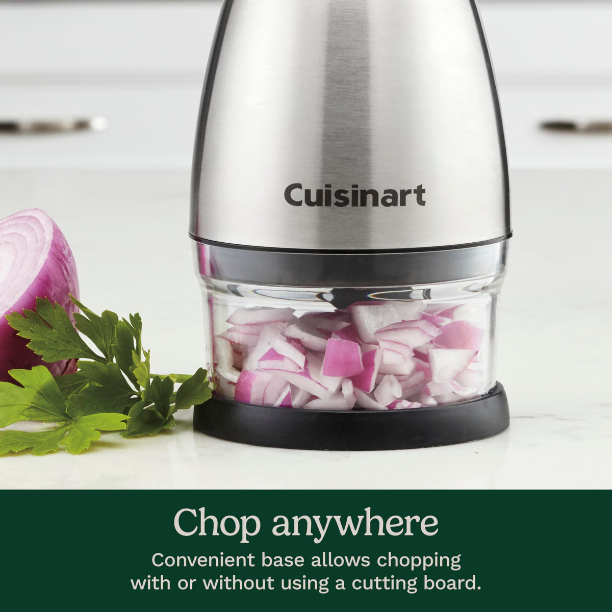 Cuisinart chopper dishwasher-safe design for easy cleanup