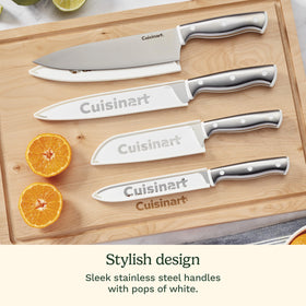 Cuisinart Classic ColorCore ergonomic handle with white accents for comfortable grip