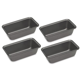 Cuisinart CMBM-4LP mini loaf pan front view showing even heating