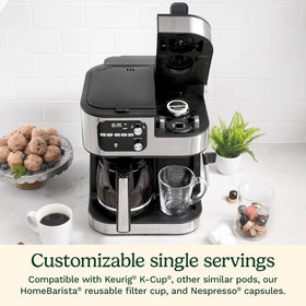 Cuisinart Coffee Center Barista Bar compact design for small countertops.