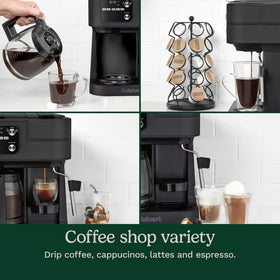 Cuisinart Coffee Center Barista Bar keep-warm feature display, preserving freshness between servings.