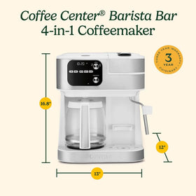 Cuisinart Barista Bar supports Keurig pods and other single-serve options.