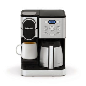 Cuisinart Coffee Center brew strength control tailors flavor to taste.