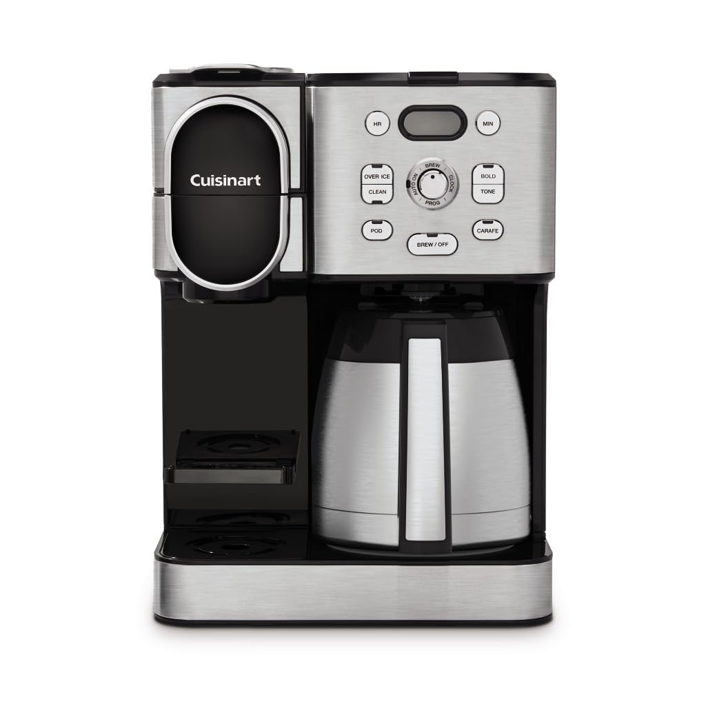 Cuisinart Coffee Center removable water reservoir makes refills effortless.