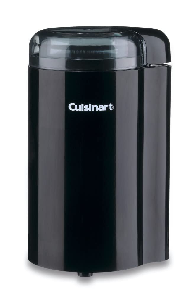 Cuisinart Coffee Grinder teardrop shape offers easy grip and compact storage.