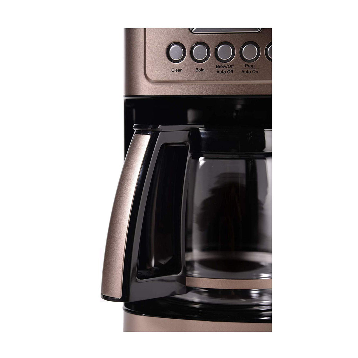 Cuisinart backlit LCD display for easy reading and quick adjustments.