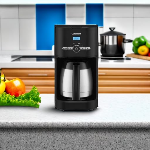 Cuisinart coffeemaker charcoal water filter for purer flavor.