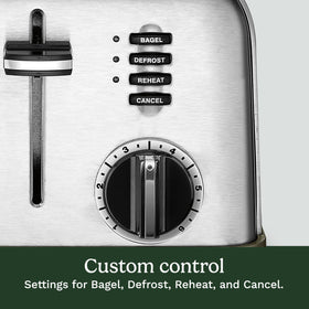 Cuisinart compact stainless steel housing for a sleek kitchen look