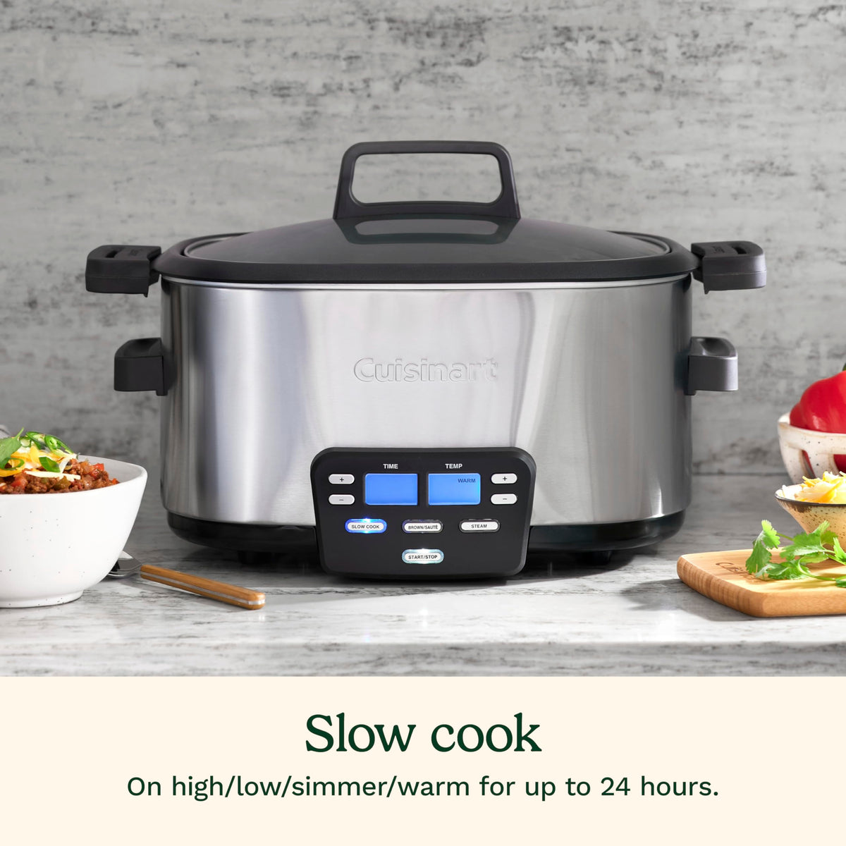 Cuisinart Cook Central steaming rack for healthy steam cooking
