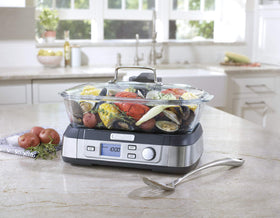 Cuisinart Cookfresh dishwasher-safe pot simplifies post-cooking cleanup
