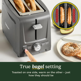 Cuisinart Core Collection toaster compact design on kitchen counter