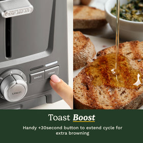 Cuisinart Core Collection toaster defrost function toasting frozen slices