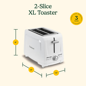 Cuisinart Core Collection toaster Compact design for small kitchens