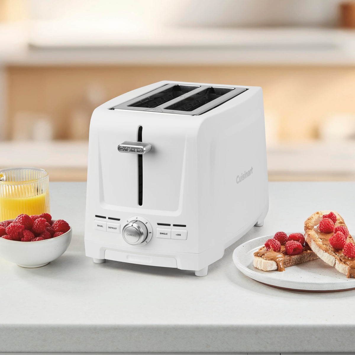 Cuisinart Core Collection toaster High-Lift Quickview lets you peek at progress