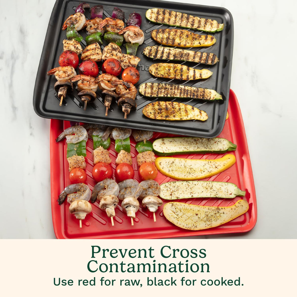 Cuisinart CPK-210 large 18 by 14 inch tray offers ample prep and serving space