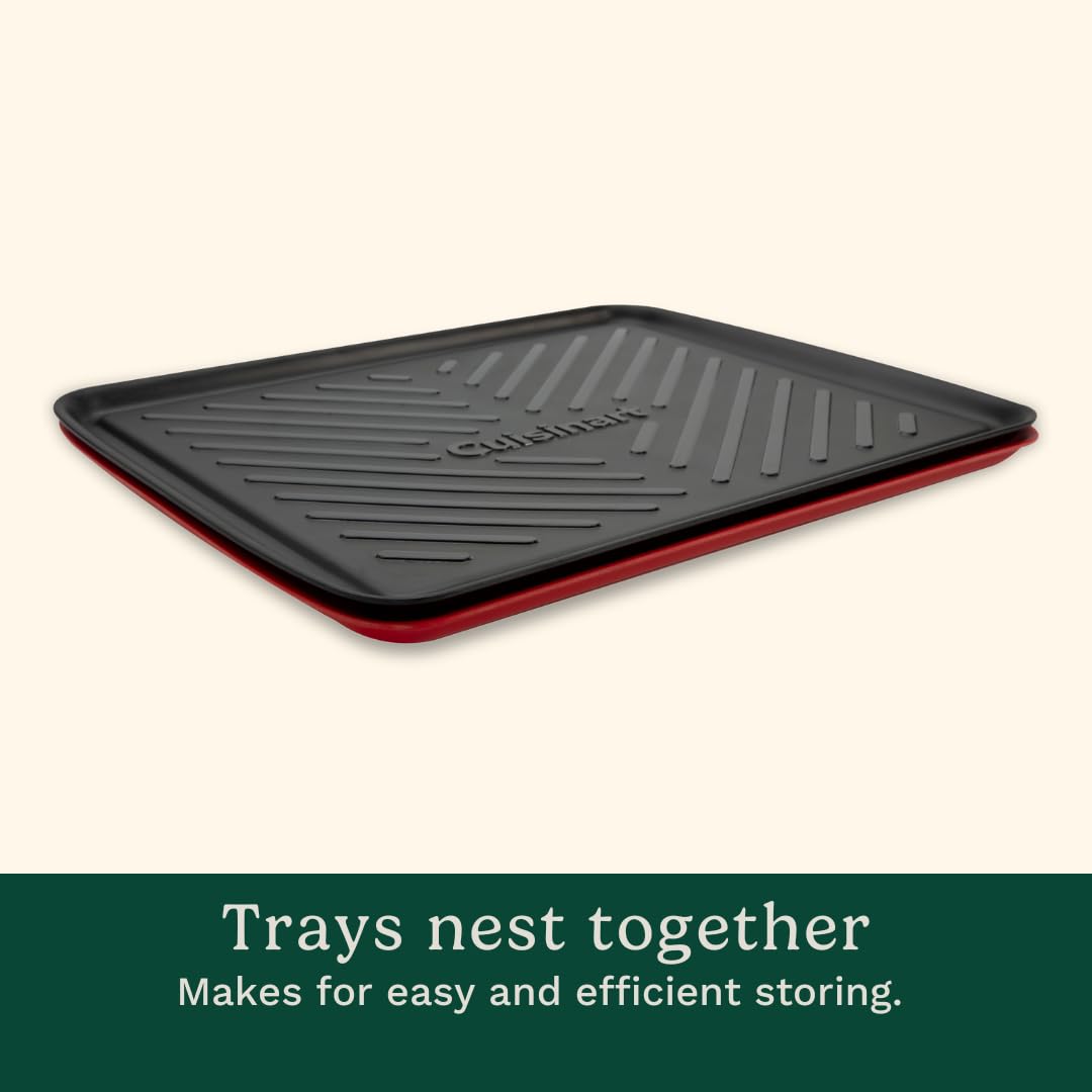 Cuisinart CPK-210 trays nest together for compact storage