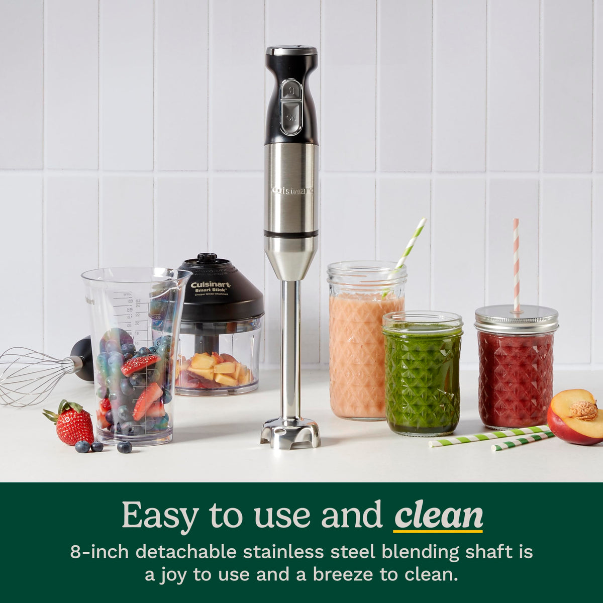 Cuisinart CSB-179 chef's whisk attachment for light emulsions.