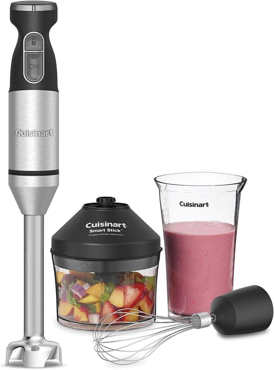 Cuisinart CSB-179 Smart Stick with 8in shaft for smooth purees in deep pots.