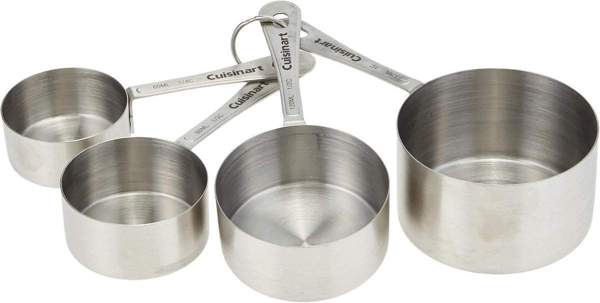Cuisinart CTG-00-SMC dishwasher-safe measuring cups for easy cleanup