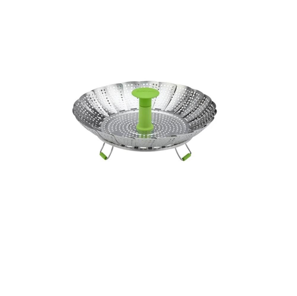 Cuisinart CTG-00-SS steamer basket ready to steam vegetables and grains for vibrant meals.