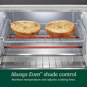 Cuisinart TOB-40N baking pan included for versatile baking