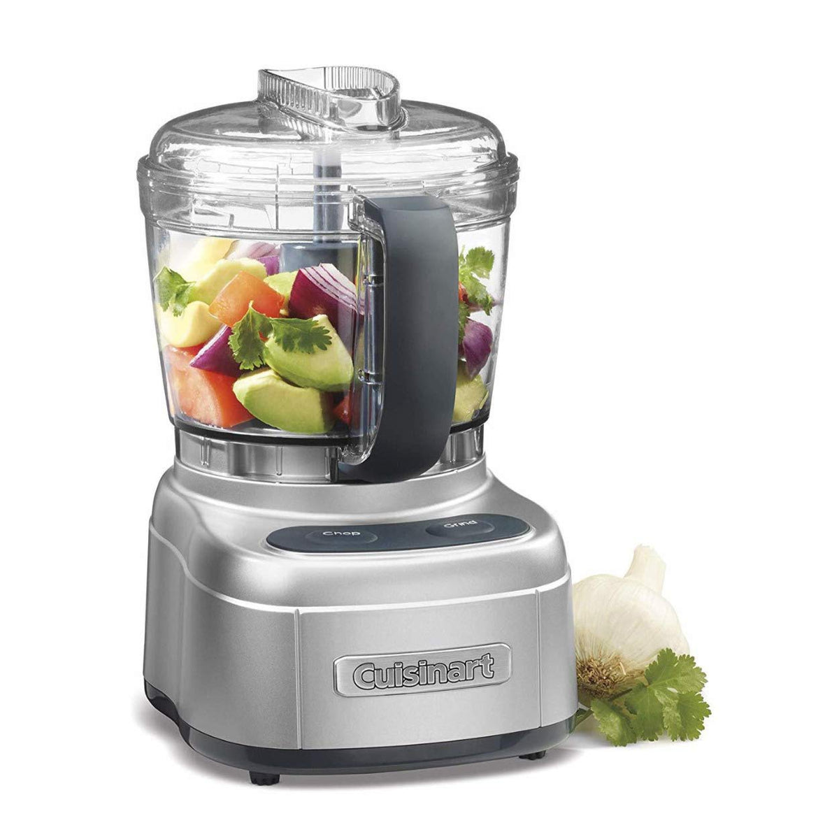Cuisinart ECH-4SV Elemental bladelock close-up shows secure blade during processing
