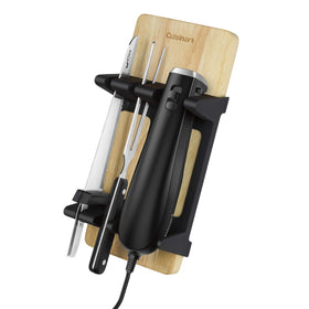 Cuisinart serving fork complements the knife for easy carving and presentation.