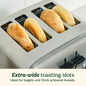 Cuisinart extra-wide slots ideal for French toast and bagels