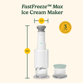 Cuisinart FastFreeze MAX dishwasher-safe cups simplify cleanup after dessert nights.