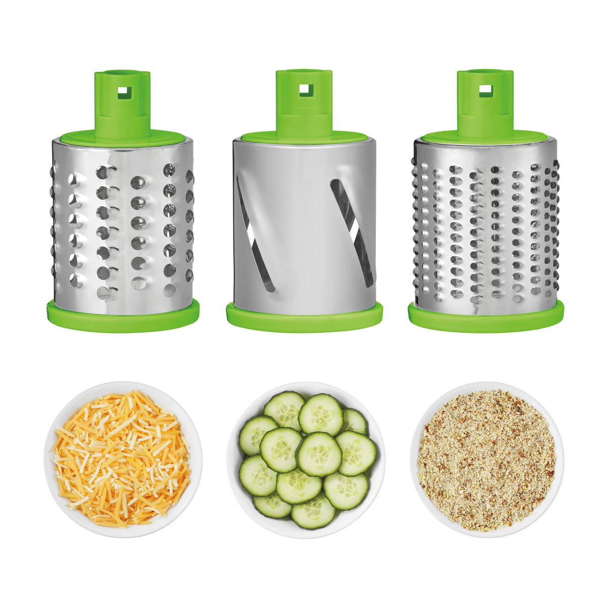 Cuisinart Fresh Slice fine-drum for delicate nut shreds and toppings.