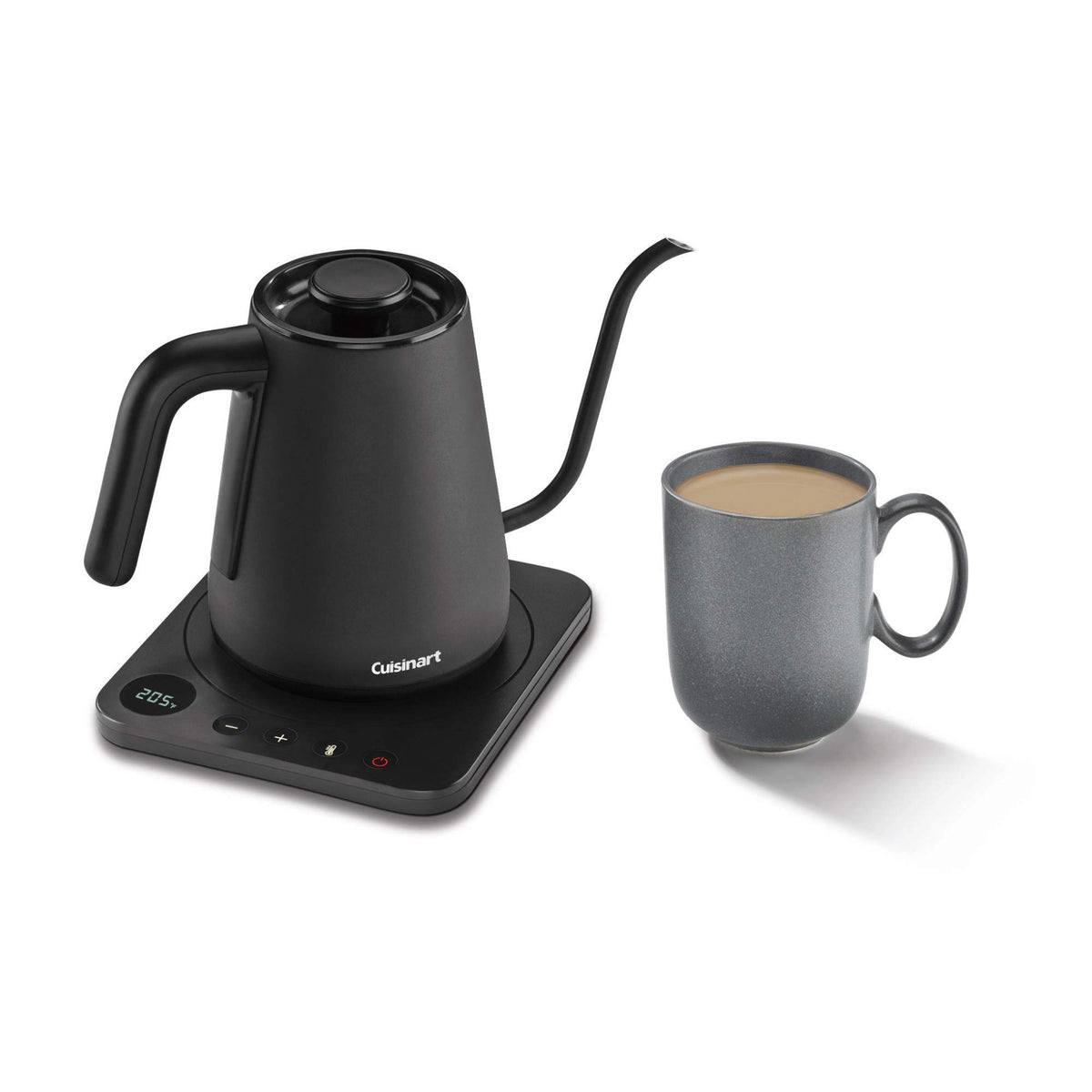 Cuisinart GK-1 1-liter capacity supports multiple cups of tea or coffee.