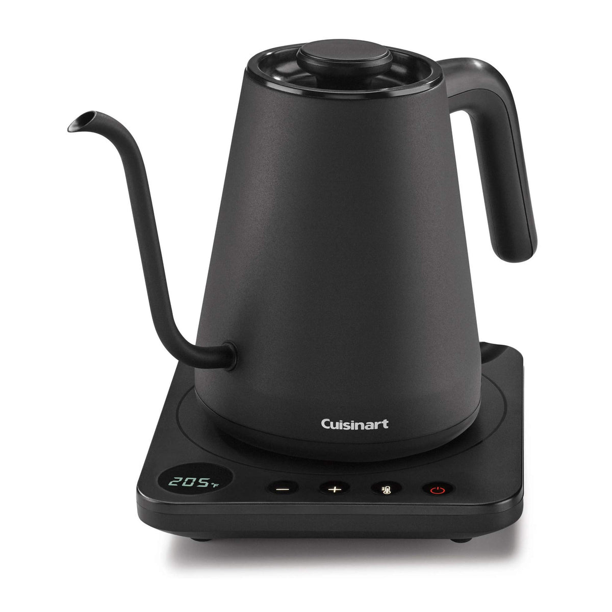 Cuisinart GK-1 digital gooseneck base enables quick heat-up and precise control.