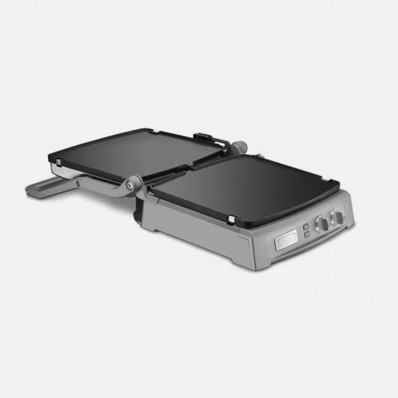Cuisinart Griddler Deluxe removable plates for easy kitchen cleanup.